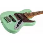 JET GUITARS - JJB 300 TRAVEL SEA FOAM GREEN - 2 MICROS JB
