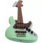 JET GUITARS - JJB 300 TRAVEL SEA FOAM GREEN - 2 MICROS JB