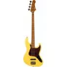 JET GUITARS - JJB 300 VINTAGE YELLOW - BOIS TORREFIE