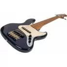 JET GUITARS - JJB305 DEEP BLUE - ERABLE TORREFIE