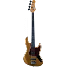 JET GUITARS - JJB300 GOLD - ROASTED MAPLE NECK