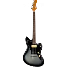 JET GUITARS - JJ 350 BARITONE 27" MOONBURST SILVER BURST