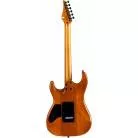 JET GUITARS - JS 1000 VULCANO TRANSPARENT RED FLAMME