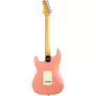 JET GUITARS - JS 300 - MANCHE ERABLE TORREFIE - BURGUNDY PINK
