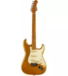 JET GUITARS - JS 300 GOLD - MANCHE ERABLE TORREFIE