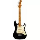 JET GUITARS - JS 300 MINI BLACK - MANCHE ERABLE TORREFIE