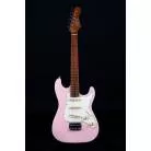 JET GUITARS - JS 300 MINI SHELL PINK - MANCHE TORREFIE