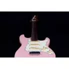 JET GUITARS - JS 300 MINI SHELL PINK - MANCHE TORREFIE