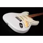 JET GUITARS - JS 300 OLYMPIC WHITE - MANCHE ERABLE TORREFIE