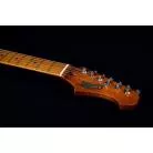 JET GUITARS - JS 300 OLYMPIC WHITE - MANCHE ERABLE TORREFIE