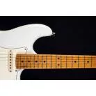 JET GUITARS - JS 300 OLYMPIC WHITE - MANCHE ERABLE TORREFIE