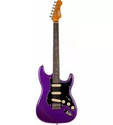 JET GUITARS - JS 300 PLUM - MANCHE ERABLE TORREFIE