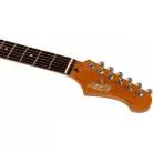 JET GUITARS - JS 300 PLUM - MANCHE ERABLE TORREFIE