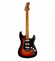 JET GUITARS - JS 300 - ERABLE TORREFIE SUNBURST