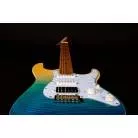 JET GUITARS - JS 450 HSS TRANSPARENT BLUE