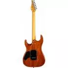 JET GUITARS - JS 45 FIREBURST FLAME HSS