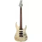 JET GUITARS - JS 45 INDIGO GRAY ERABLE FLAMME