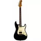 JET GUITARS - JS 480 BLACK GOLD - MANCHE ERABLE TORREFIE