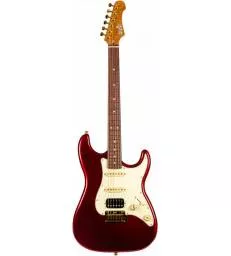 JET GUITARS - JS 480 WINE RED GOLD HARDWARE