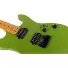 JET GUITARS - JS 500 VERT SATINE - VIBRATO WILKINSON