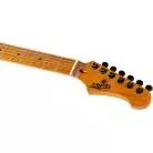 JET GUITARS - JS 500 VERT SATINE - VIBRATO WILKINSON