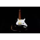 JET GUITARS - JS 800 RELIC BLACK - MANCHE ERABLE TORREFIE