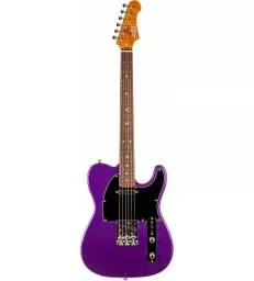 JET GUITARS - JT 300 PLUM - MANCHE ERABLE TORREFIE