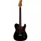 JET GUITARS - JT 350 BLACK - MANCHE ERABLE TORREFIE
