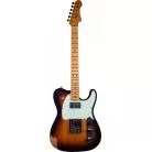 JET GUITARS - JT350 SUNBURST DISTRESSED SH