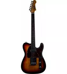 JET GUITARS - JT 350 SUNBURST - MANCHE ERABLE TORREFIE