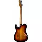 JET GUITARS - JT 350 SUNBURST - MANCHE ERABLE TORREFIE