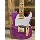 JET GUITARS - JT 600 PURPLE - ERABLE FLAMME DORE