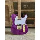 JET GUITARS - JT 600 PURPLE - ERABLE FLAMME DORE