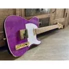 JET GUITARS - JT 600 PURPLE - ERABLE FLAMME DORE