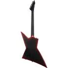 LTD - EXL BLACK METAL RED BURST SATIN