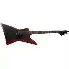 LTD - EXL BLACK METAL RED BURST SATIN