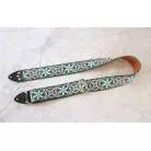 HURRICANE MUSIC - HM GREEN PINWHEEL HIPPIE STRAP