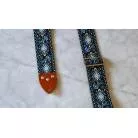 HURRICANE MUSIC - HM INDIGO PEACOCK HIPPIE STRAP