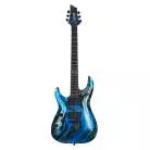 SCHECTER - C-1 HYDRO DIP MIDNIGHT TIDE GAUCHER