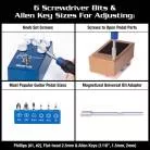 MUSICNOMAD - MN286 KIT PEDAL CARE 12 PIECES