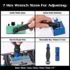MUSICNOMAD - MN286 KIT PEDAL CARE 12 PIECES