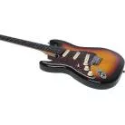 EKO - GUITARE ELECTRIQUE ST 300 TYPE STRAT SUNBURST GAUCHER