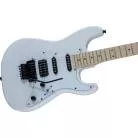 JACKSON - X SERIES SIGNATURE ADRIAN SMITH SDXM MAPLE FINGERBOARD SNOW WHITE WITH WHITE PICKGUARD