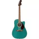 FENDER - CALIFORNIA DELUXE REDONDO CE WALNUT FINGERBOARD SHERWOOD GREEN
