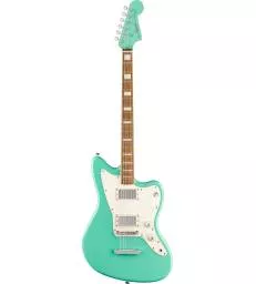 SQUIER - PARANORMAL BARITONE JAZZMASTER HH LAUREL FINGERBOARD PARCHMENT PICKGUARD SEA FOAM GREEN