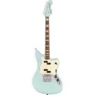 SQUIER - PARANORMAL ELECTRIC VI LAUREL FINGERBOARD PARCHMENT PICKGUARD MATCHING HEADSTOCK DAPHNE BLUE