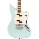 SQUIER - PARANORMAL ELECTRIC VI LAUREL FINGERBOARD PARCHMENT PICKGUARD MATCHING HEADSTOCK DAPHNE BLUE