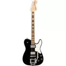 SQUIER - PARANORMAL TROUBLEMAKER TELECASTER DELUXE BIGSBY LAUREL FINGERBOARD PARCHMENT PICKGUARD BLACK