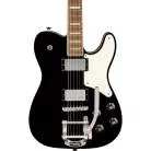 SQUIER - PARANORMAL TROUBLEMAKER TELECASTER DELUXE BIGSBY LAUREL FINGERBOARD PARCHMENT PICKGUARD BLACK