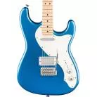 SQUIER - PARANORMAL STRATOCASTER DELUXE MAPLE FINGERBOARD PARCHMENT PICKGUARD LAKE PLACID BLUE